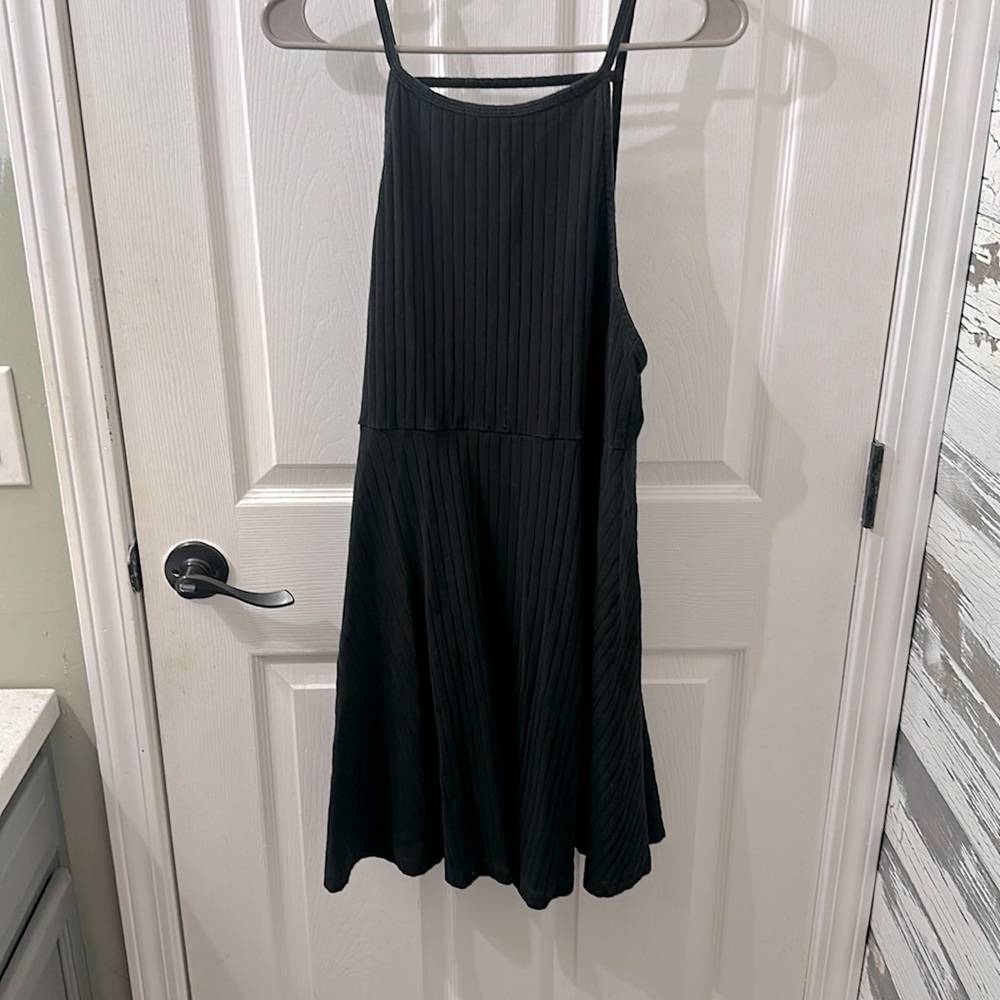 Little black dress.